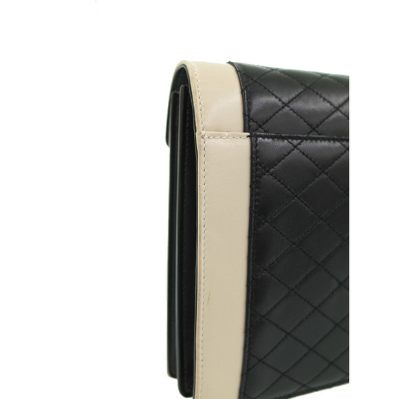 Saint Laurent Paris Satchel Gabby Shoulder Bag Black - Picture 7 of 9